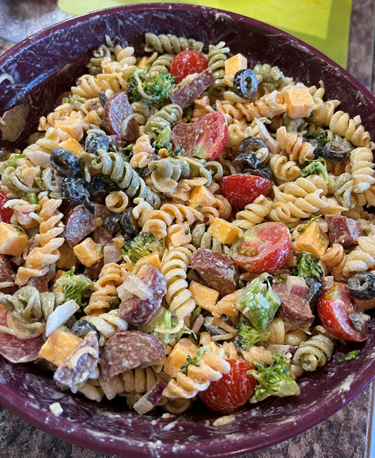 BBQ PASTA SALAD